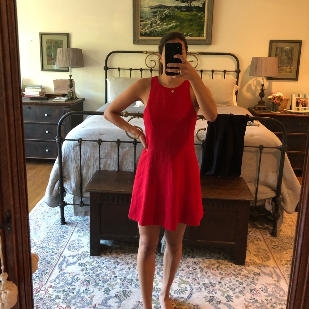 Rag & Bone Red Dress- size 2 (would for 2 or 4)
